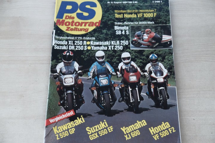 PS Sport Motorrad 08/1984